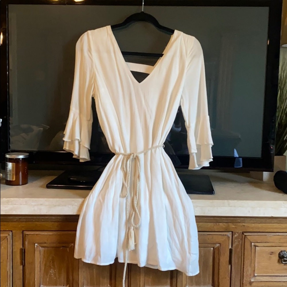 Cream dress
